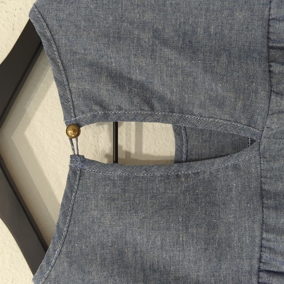 Chambray blouse - Small - Picture 5 of 5